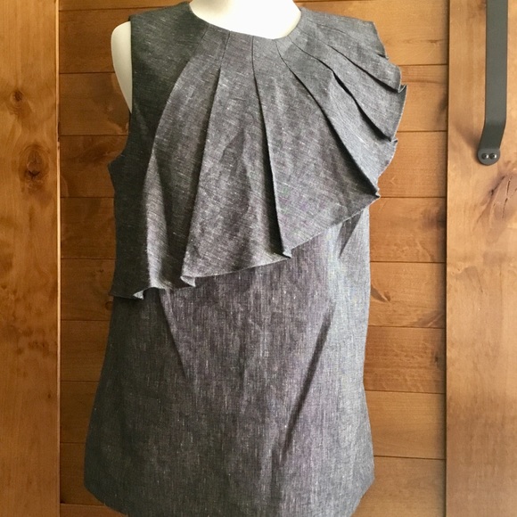 Banana Republic Tops - Banana Republic Dark Chambray Sleeveless Top Sz 10